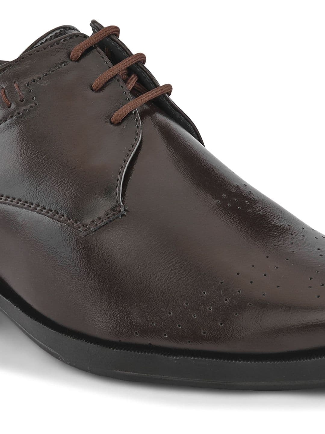 HERE&NOW Men PU Square Toe Lace-Ups Formal Derbys thumbnail 3
