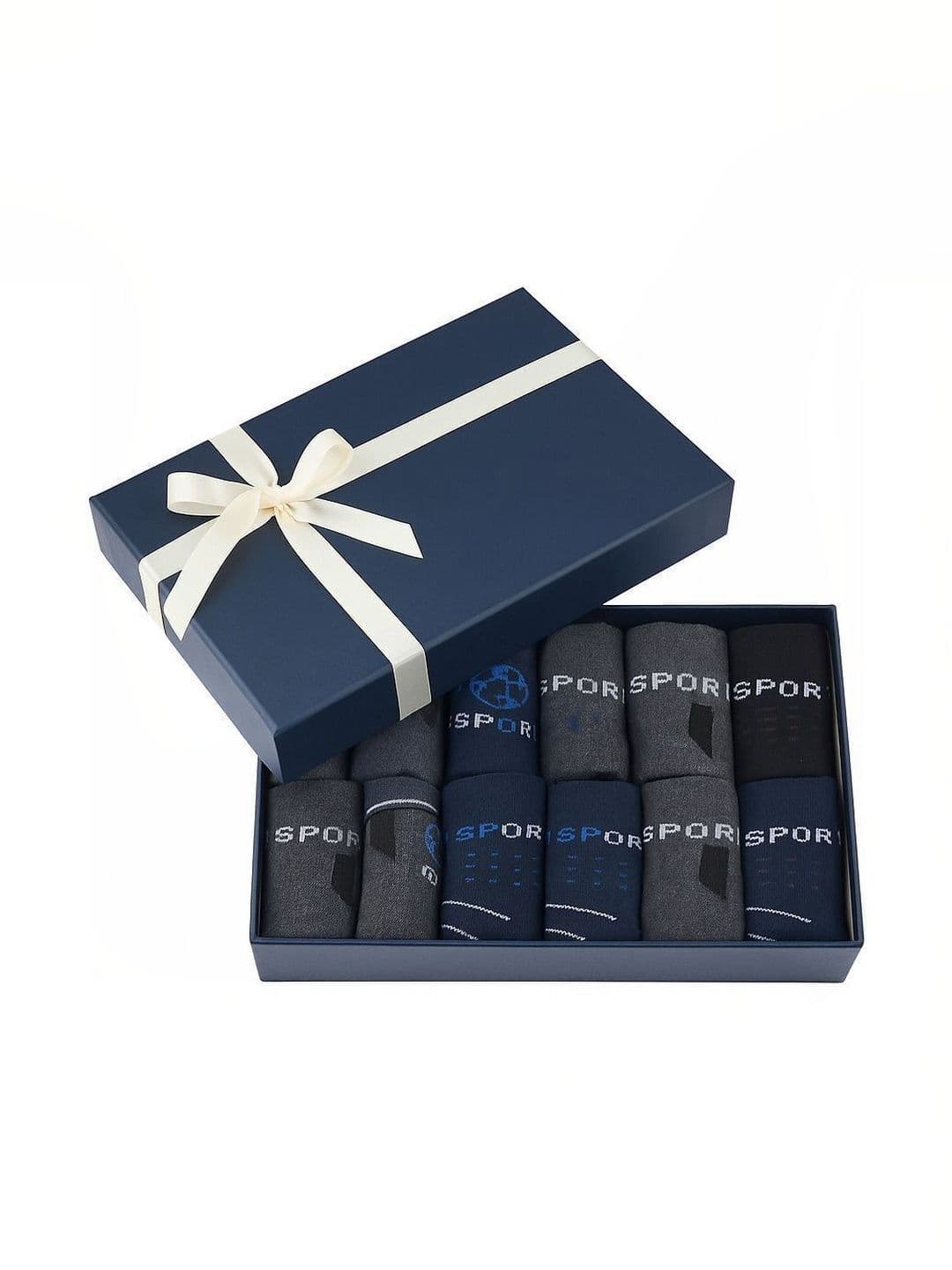 Blacktank Men Pack of 6 Cotton Patterned Ankle Length Socks thumbnail 3