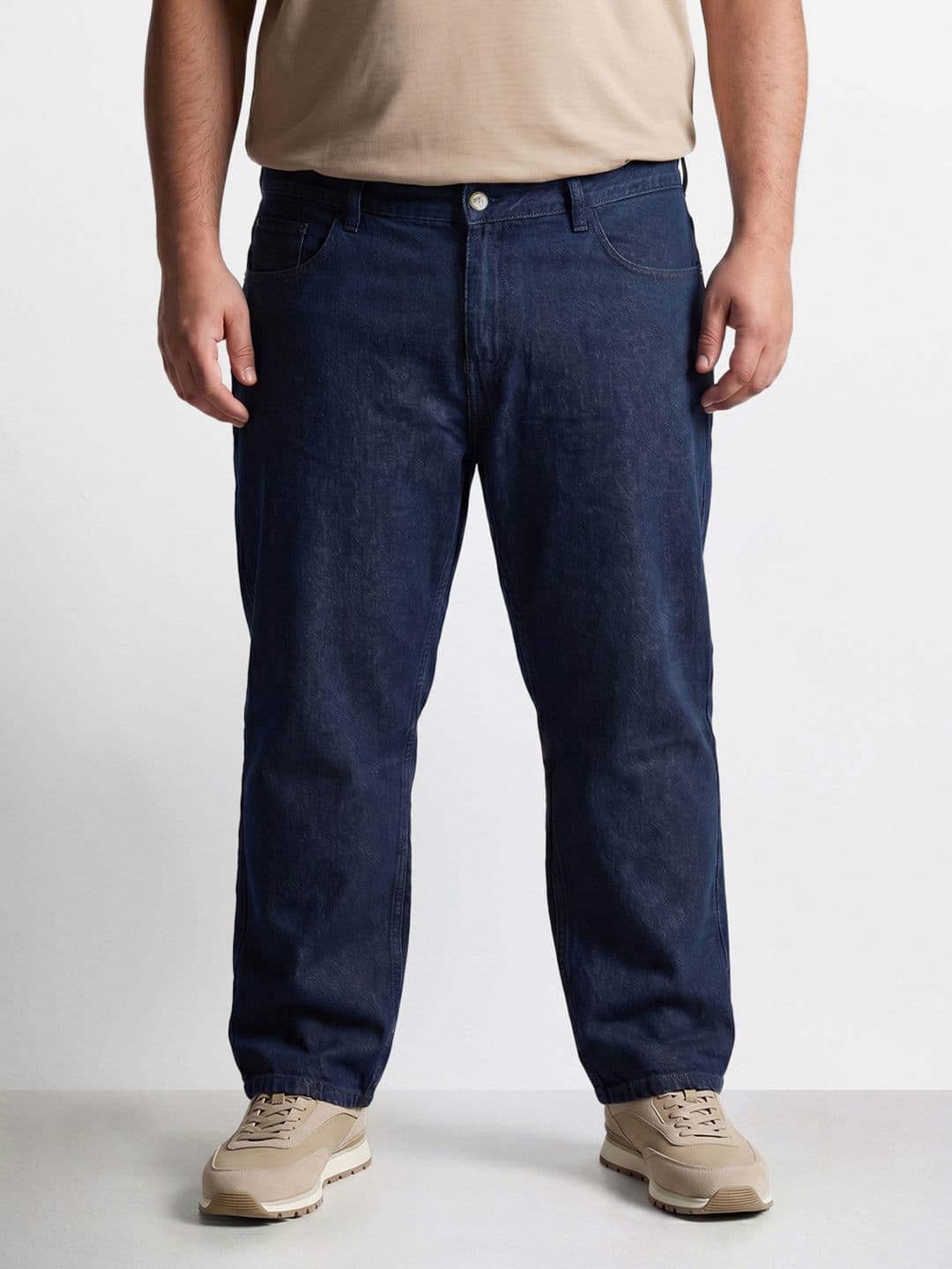 The Indian Garage Co Men Relaxed Fit Mid-Rise Jeans - view 1