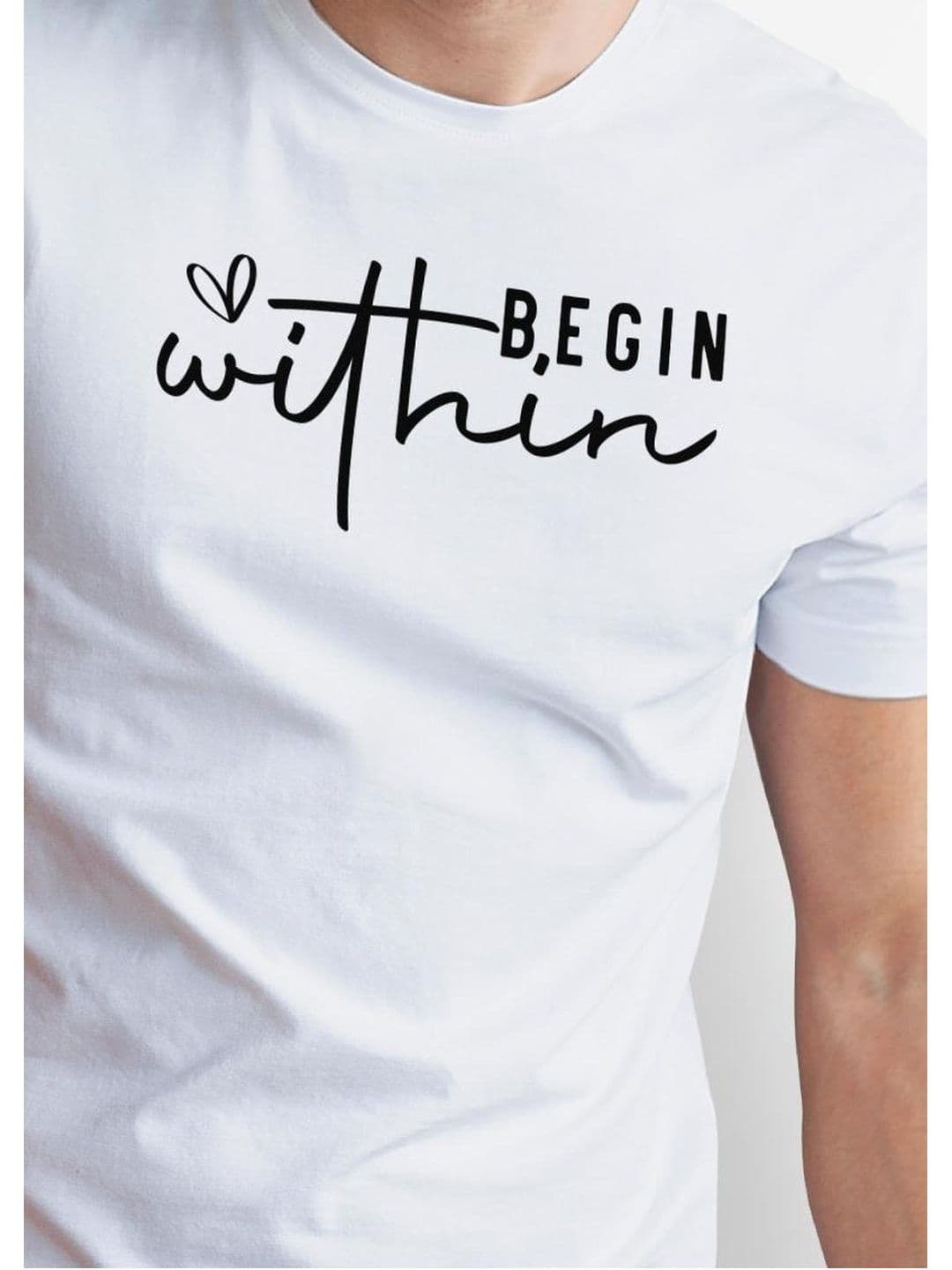 Seekbuylove Men Typography Printed Bio Finish T-shirt thumbnail 2