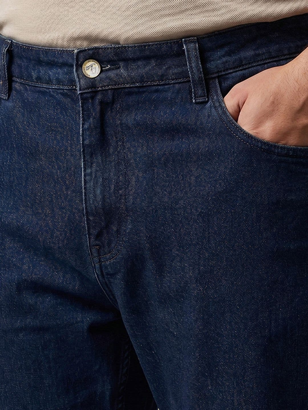 The Indian Garage Co Men Relaxed Fit Mid-Rise Jeans thumbnail 3
