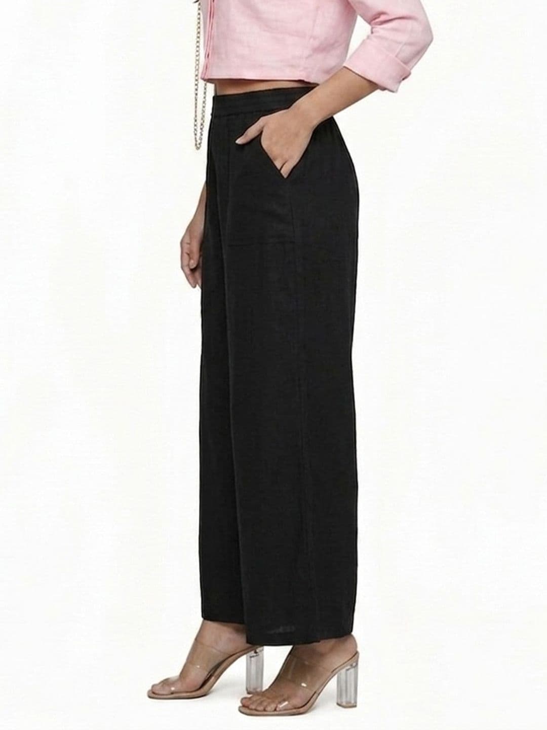 Thrifty Thread Women Knitted Palazzos thumbnail 5