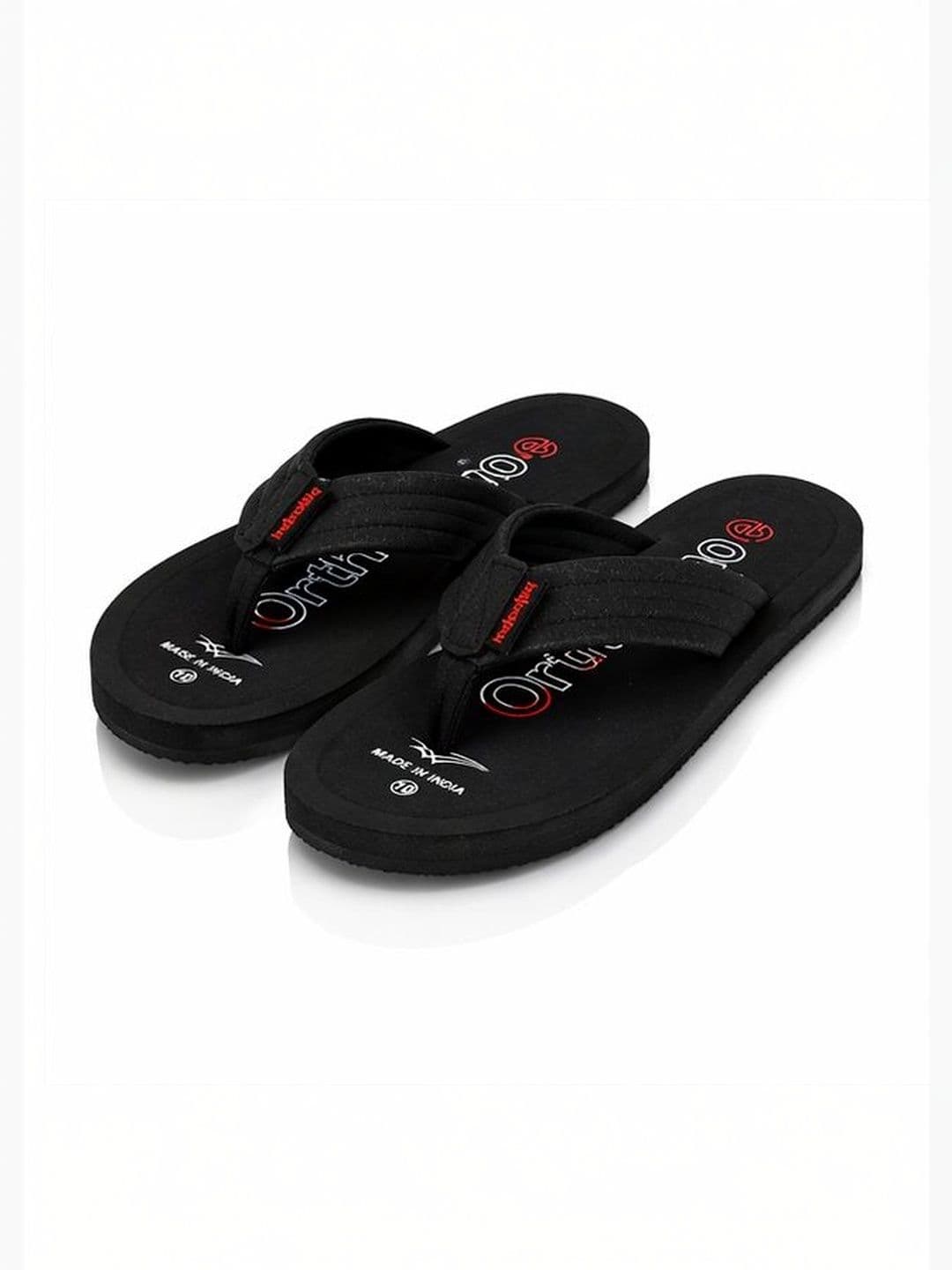 GRX Men Printed Rubber Thong Flip-Flops thumbnail 3