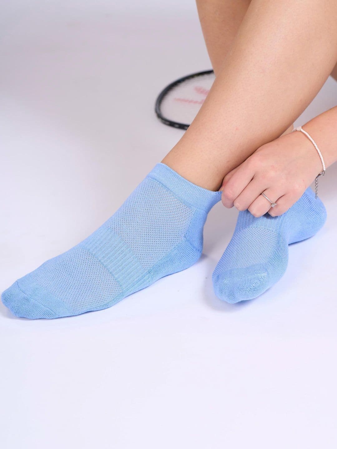 ECO SYNC Men Pack of 6 Patterned Ankle Length Socks thumbnail 4