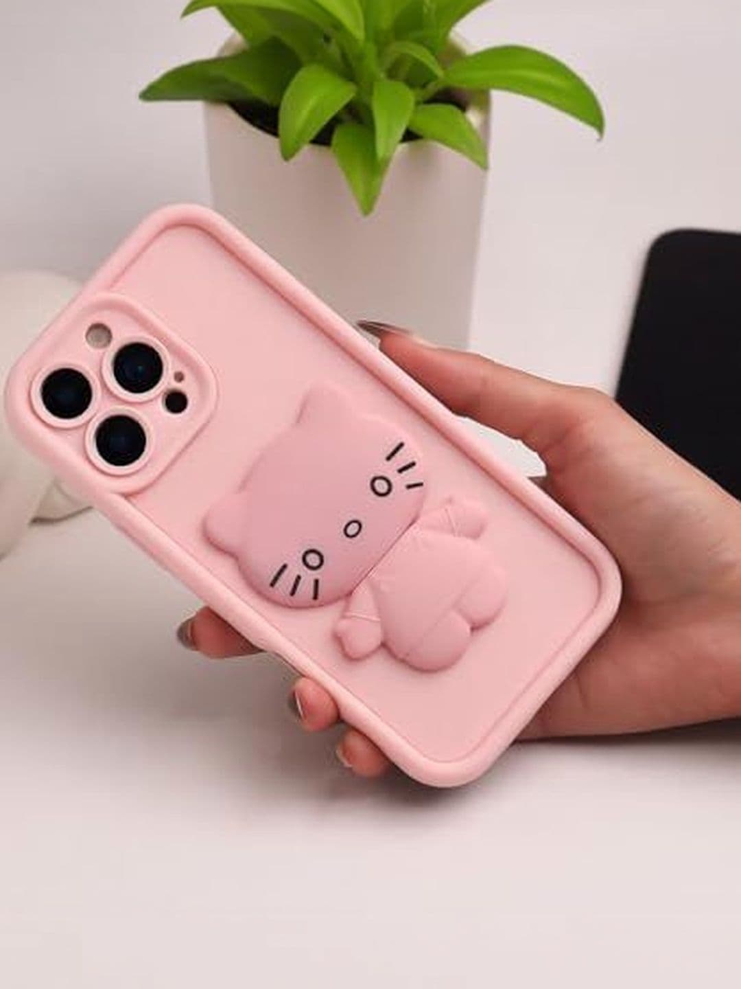 PEEPERLY Cartoon Characters Printed iPhone 15 Pro Back Case Mobile Accessories thumbnail 2