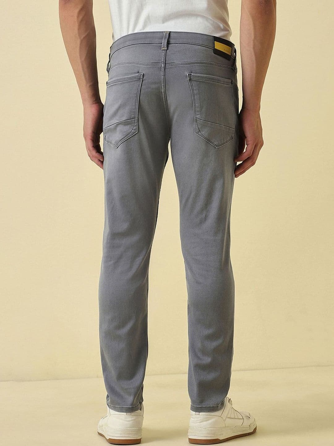 Allen Solly Men Tapered Fit Mid-Rise Jeans thumbnail 2