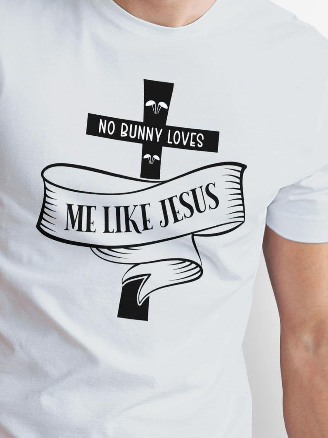 Seekbuylove Men Typography Printed Bio Finish T-shirt thumbnail 2