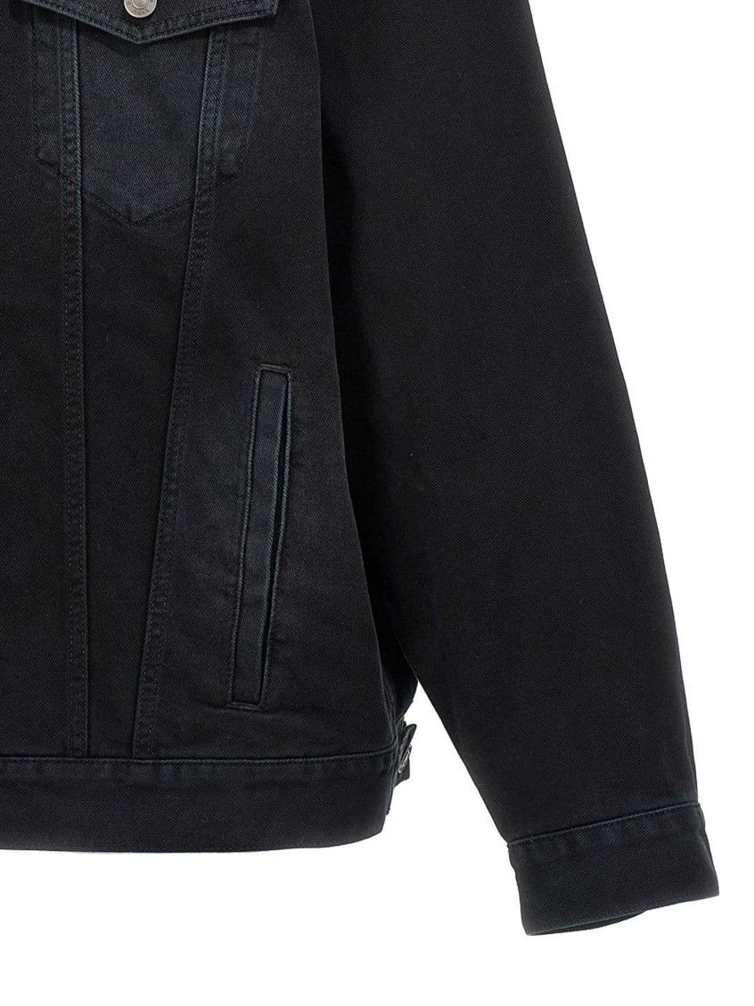 Balenciaga Black Logo print jacket thumbnail 3