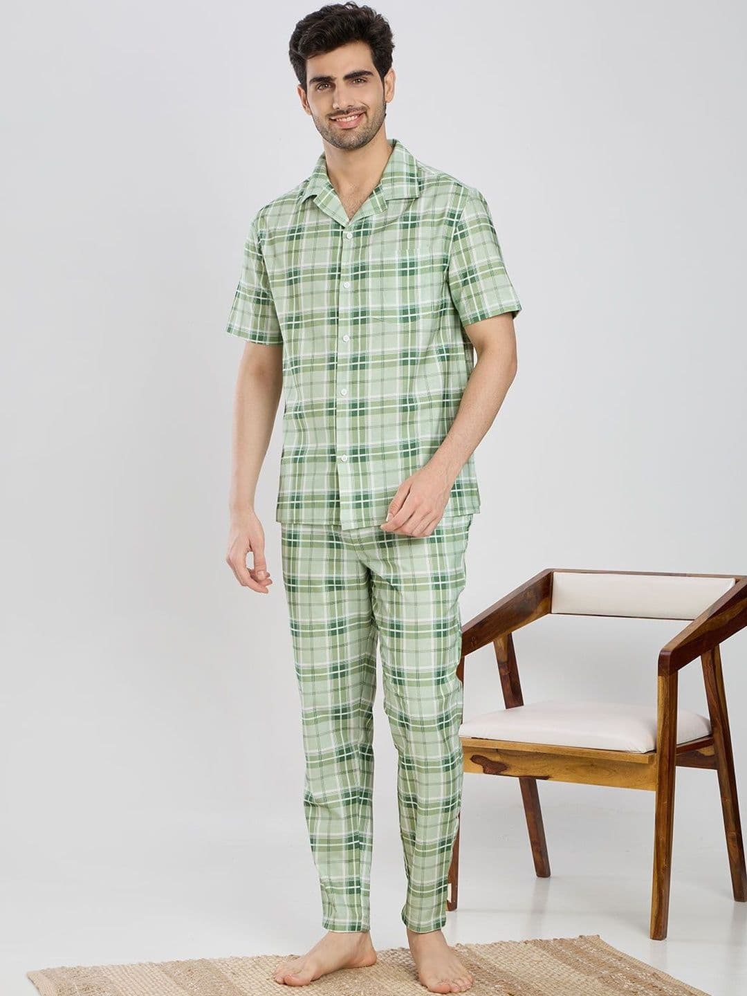 ETC Men Printed Night suit