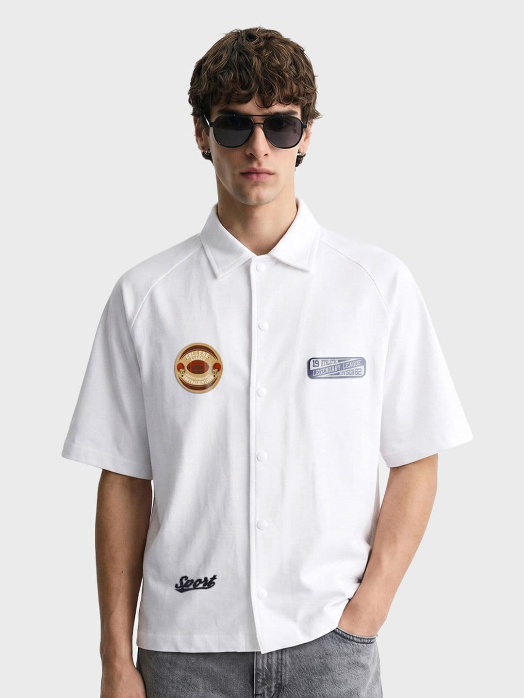 The Indian Garage Co Men Boxy Printed Casual Shirt thumbnail 7