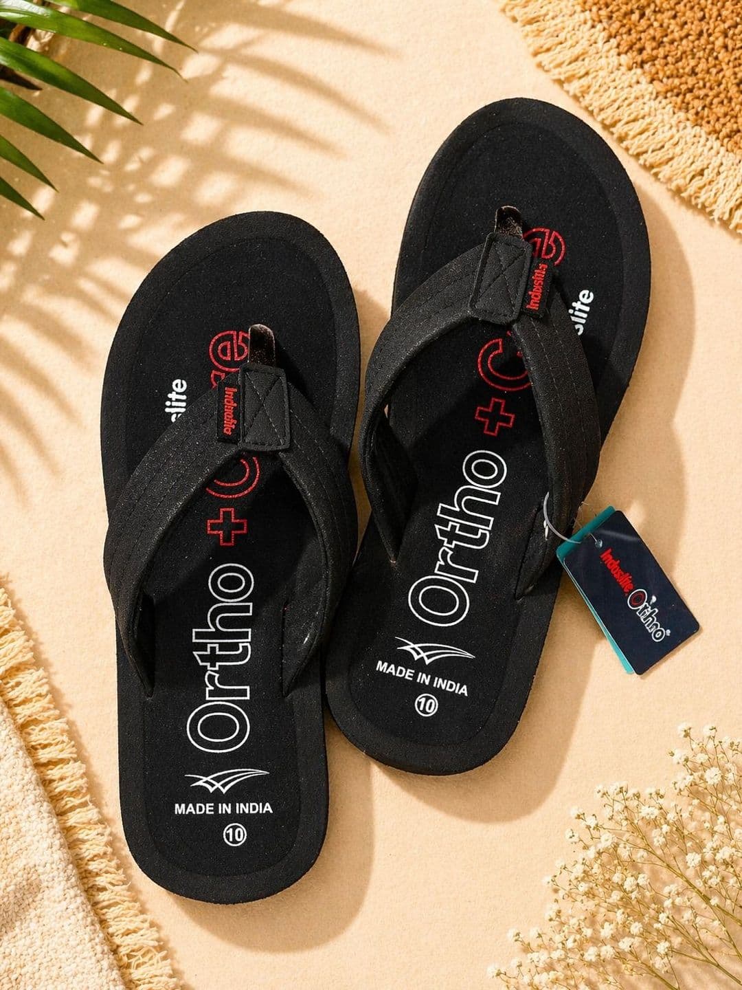 GRX Men Printed Rubber Thong Flip-Flops - view 1