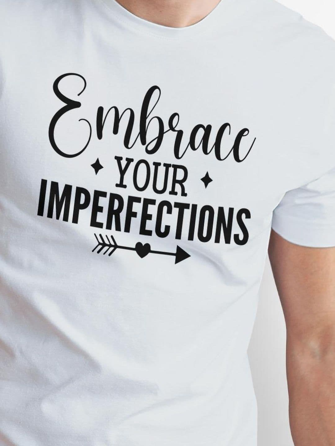 Seekbuylove Men Typography Printed Bio Finish T-shirt thumbnail 3