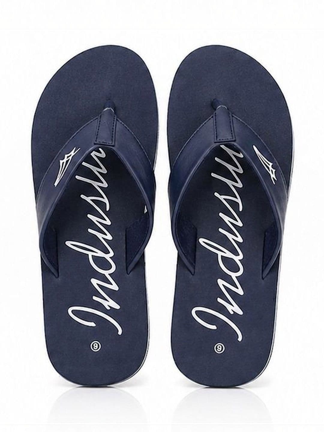 GRX Men Printed Rubber Thong Flip-Flops thumbnail 4