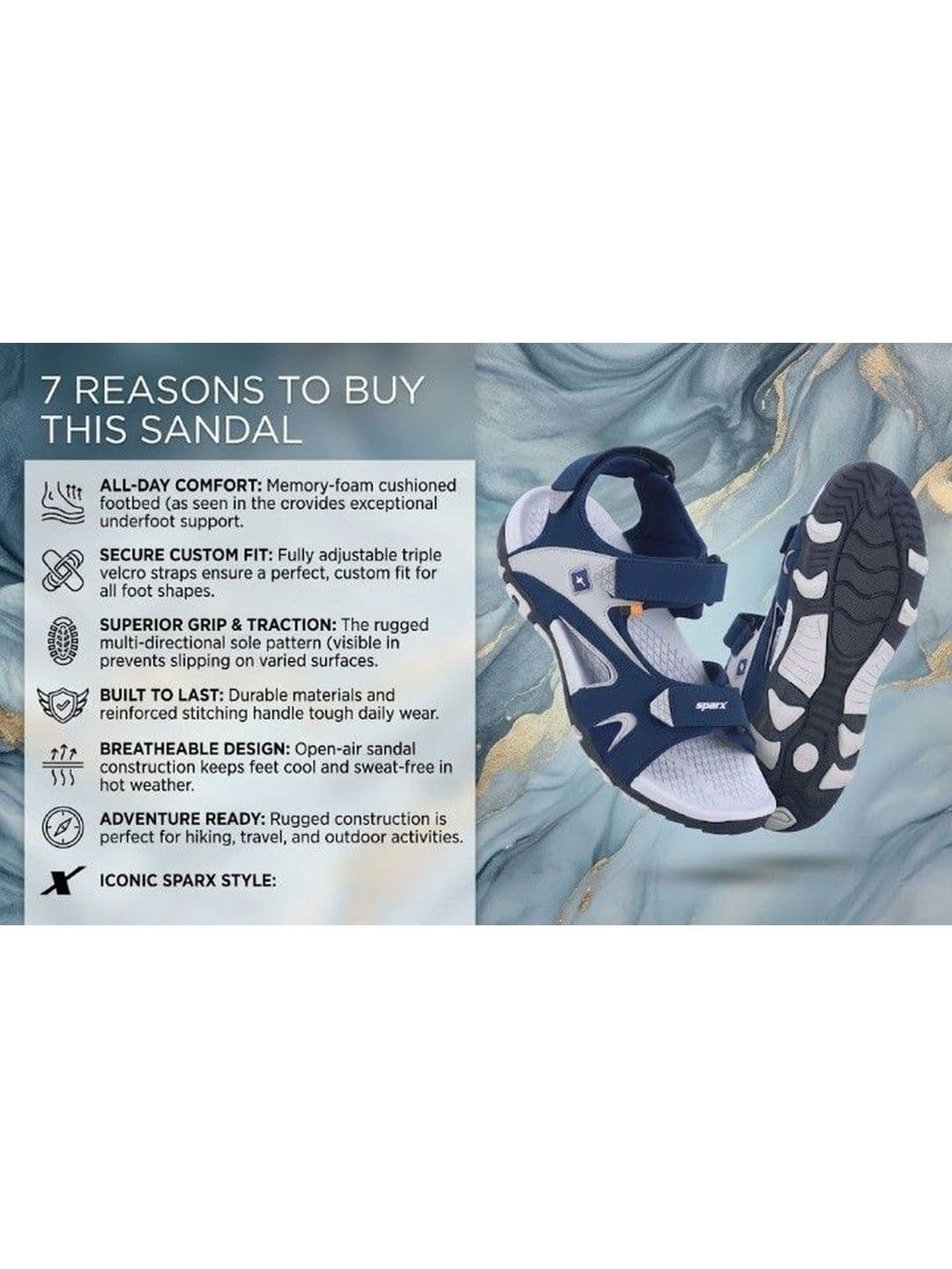 Sparx Men Sandals thumbnail 4