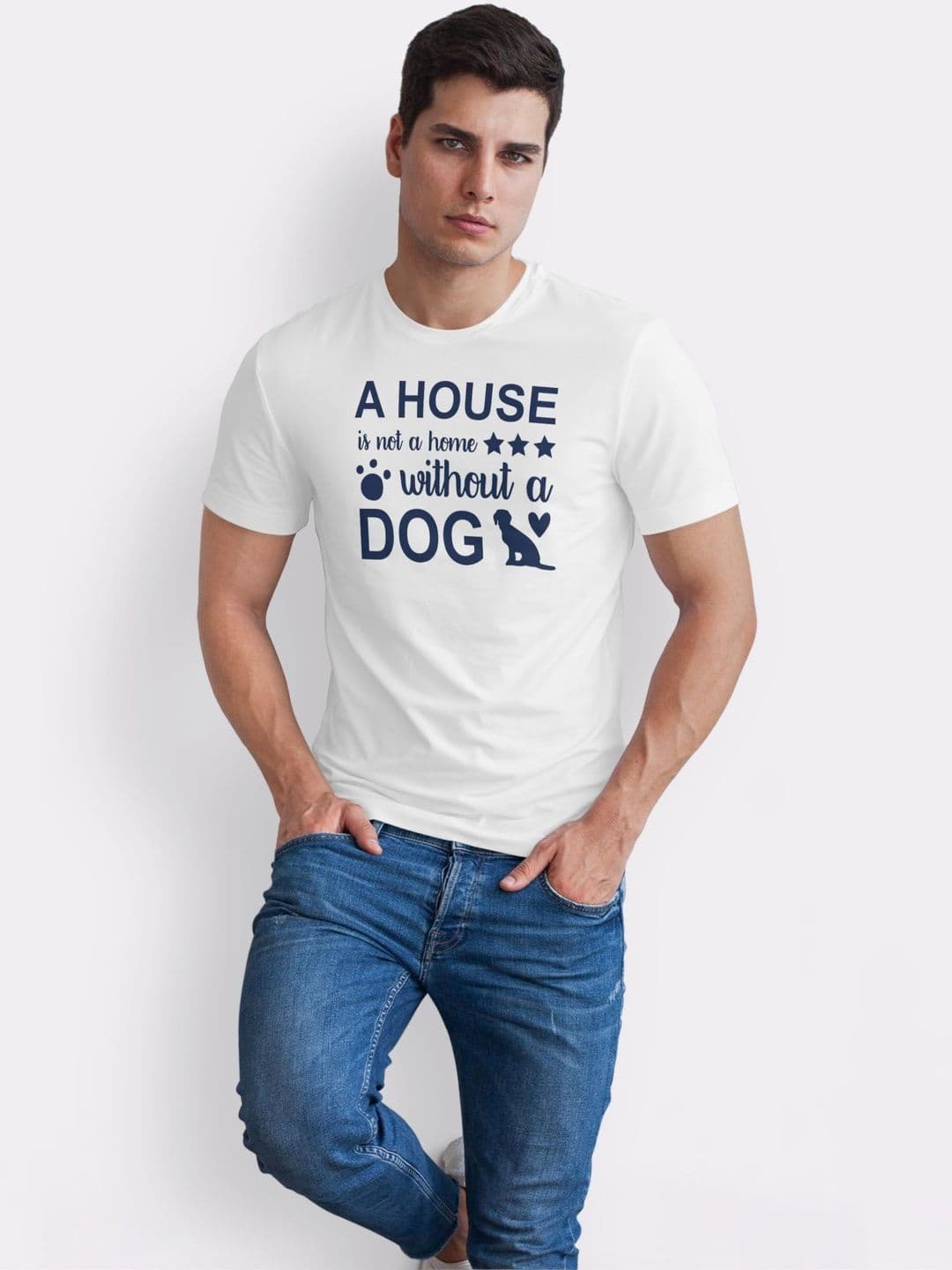 Seekbuylove Men Typography Printed Bio Finish T-shirt thumbnail 5