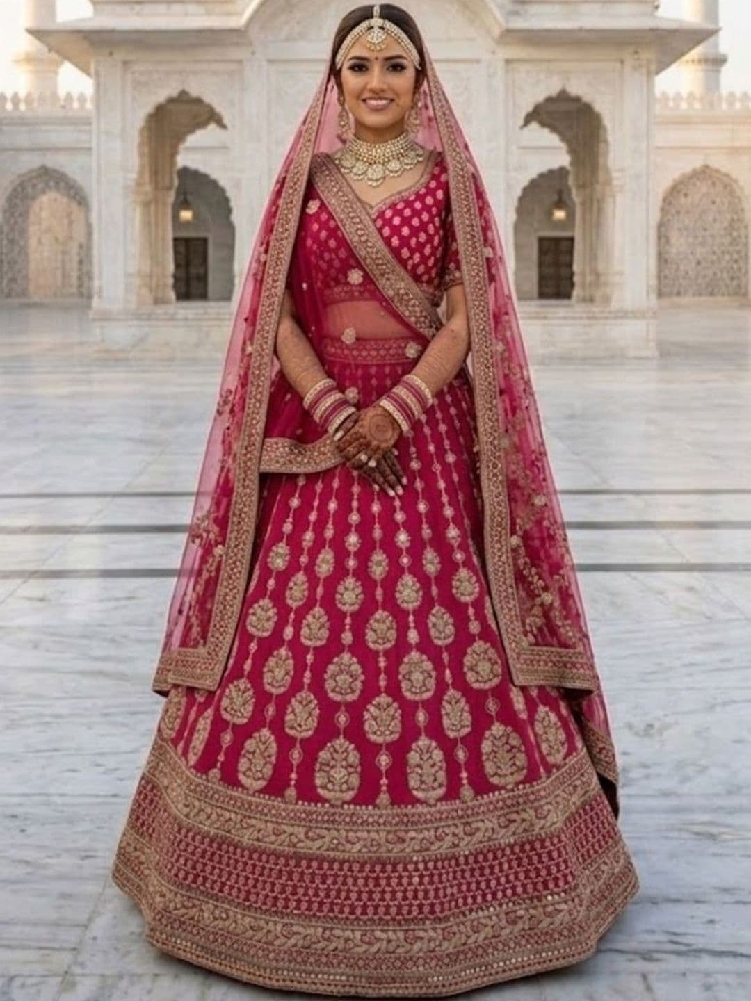 JIYANA WOMENS CHOICE Embroidered Semi-Stitched Lehenga & Unstitched Blouse With Dupatta - view 1
