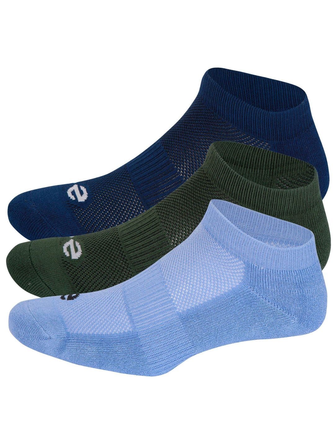 ECO SYNC Men Pack of 6 Patterned Ankle Length Socks - view 1