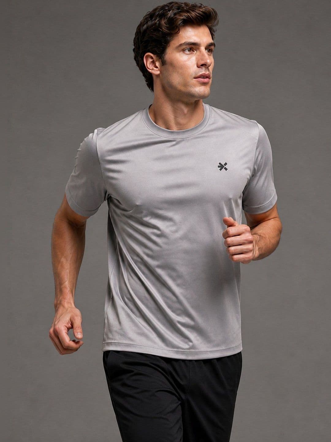 HRX by Hrithik Roshan Men Brand Logo Printed T-shirt thumbnail 4