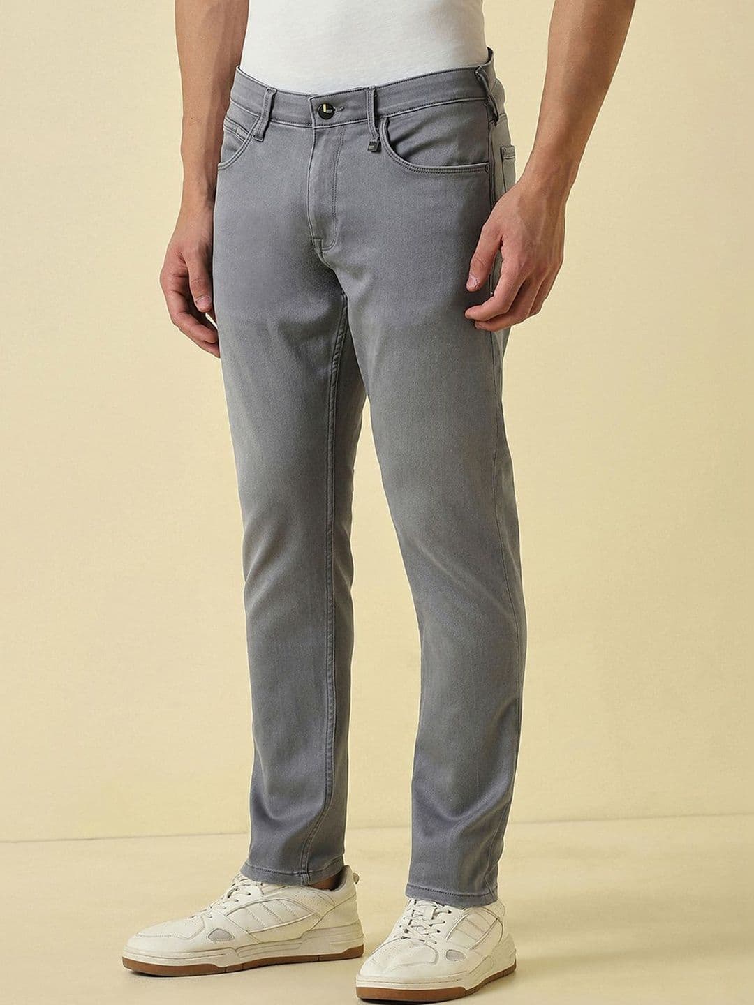 Allen Solly Men Tapered Fit Mid-Rise Jeans thumbnail 5