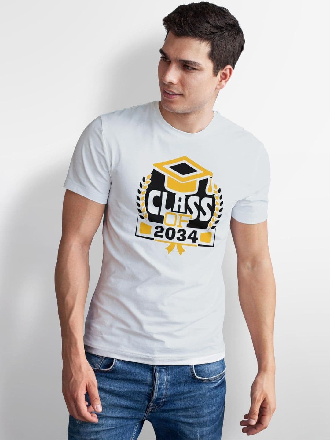 Seekbuylove Men Typography Printed Bio Finish T-shirt thumbnail 2