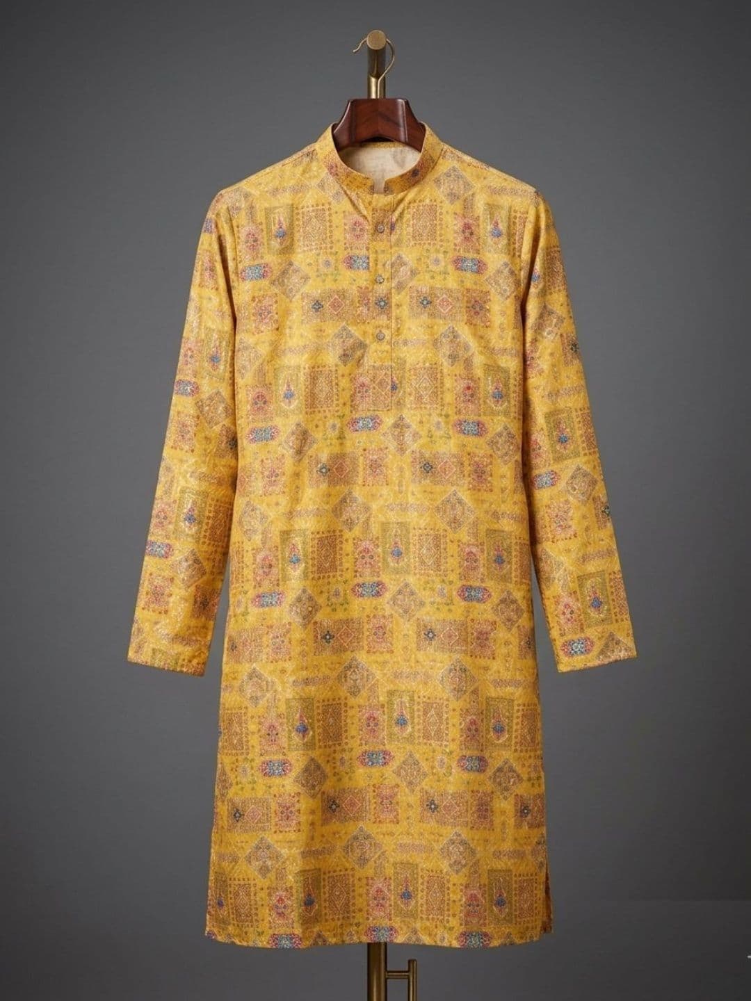 Moda Rapido Men Ethnic Motifs Printed Kurta thumbnail 5