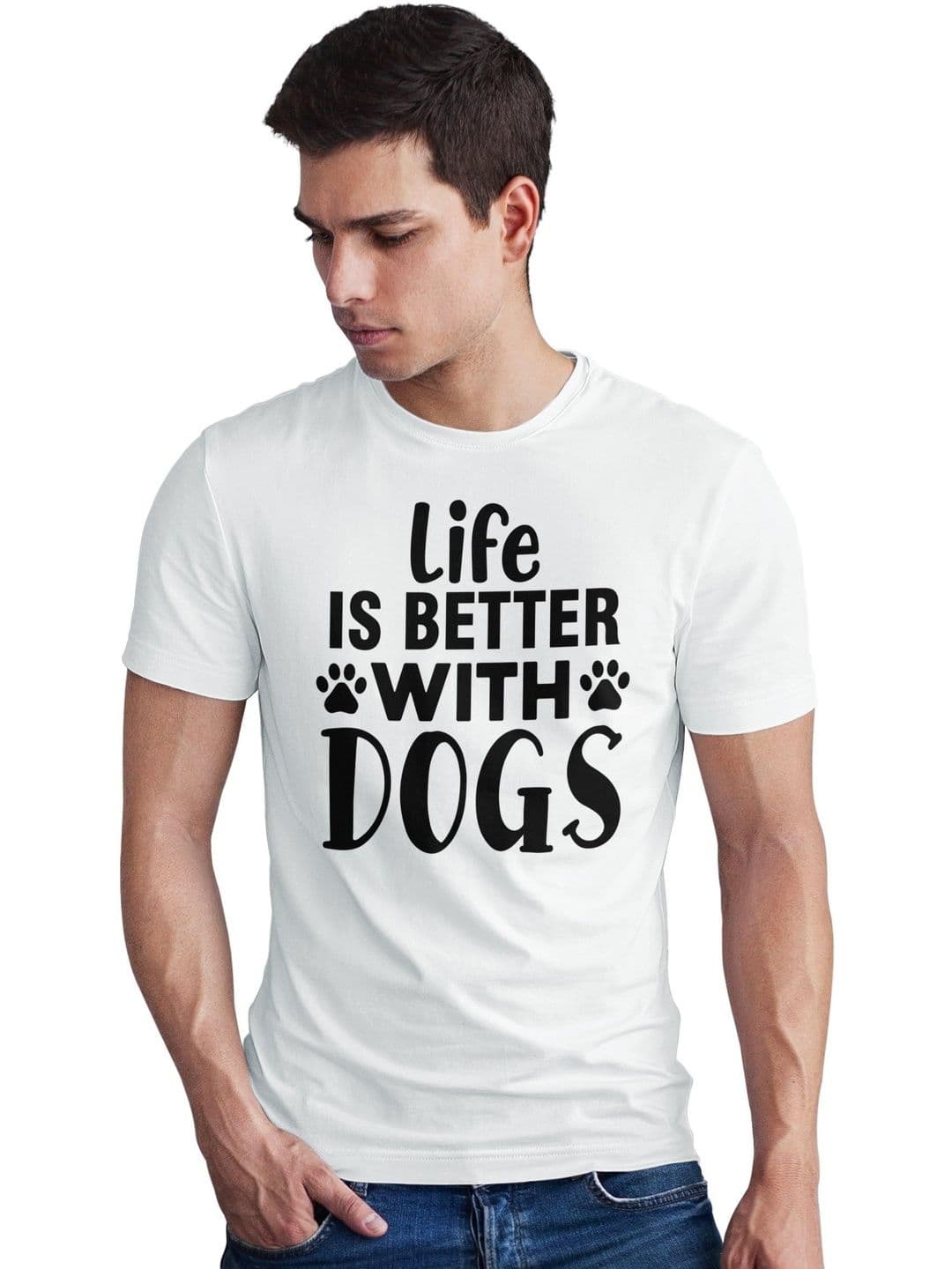 Seekbuylove Men Typography Printed Bio Finish T-shirt - view 1