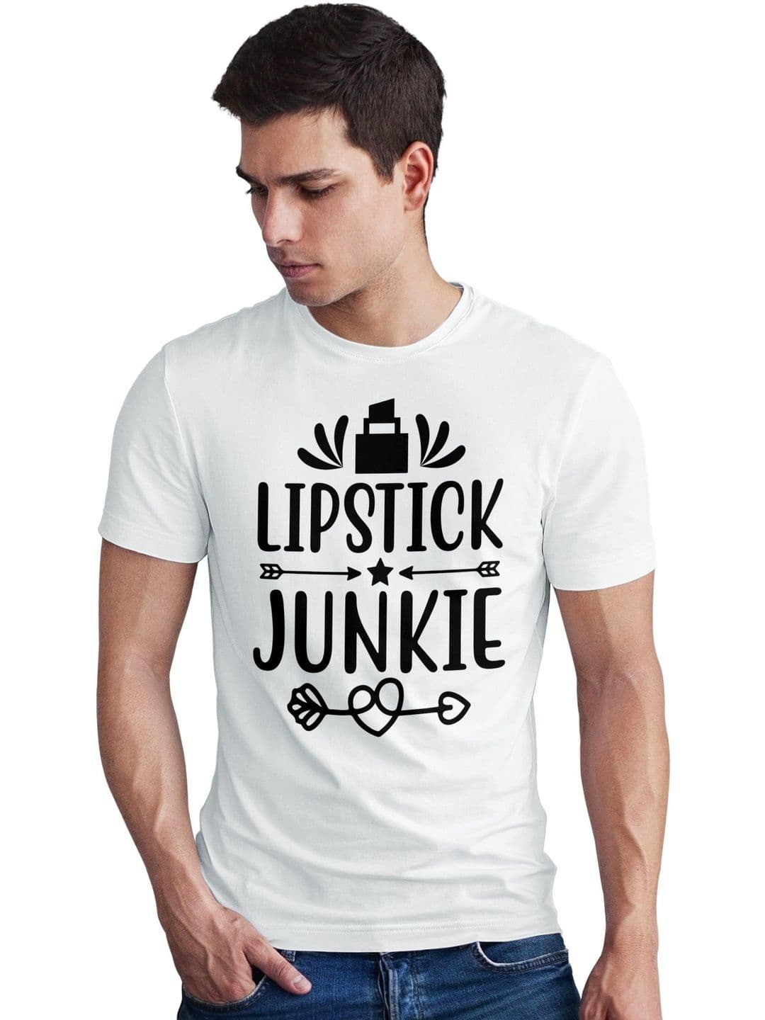 Seekbuylove Men Typography Printed Bio Finish Cotton T-shirt - view 1