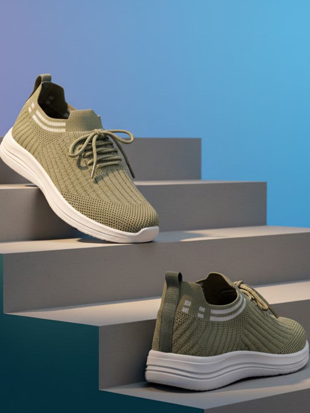 WILD LEOPARD Women Mesh Walking Non-Marking Shoes thumbnail 3