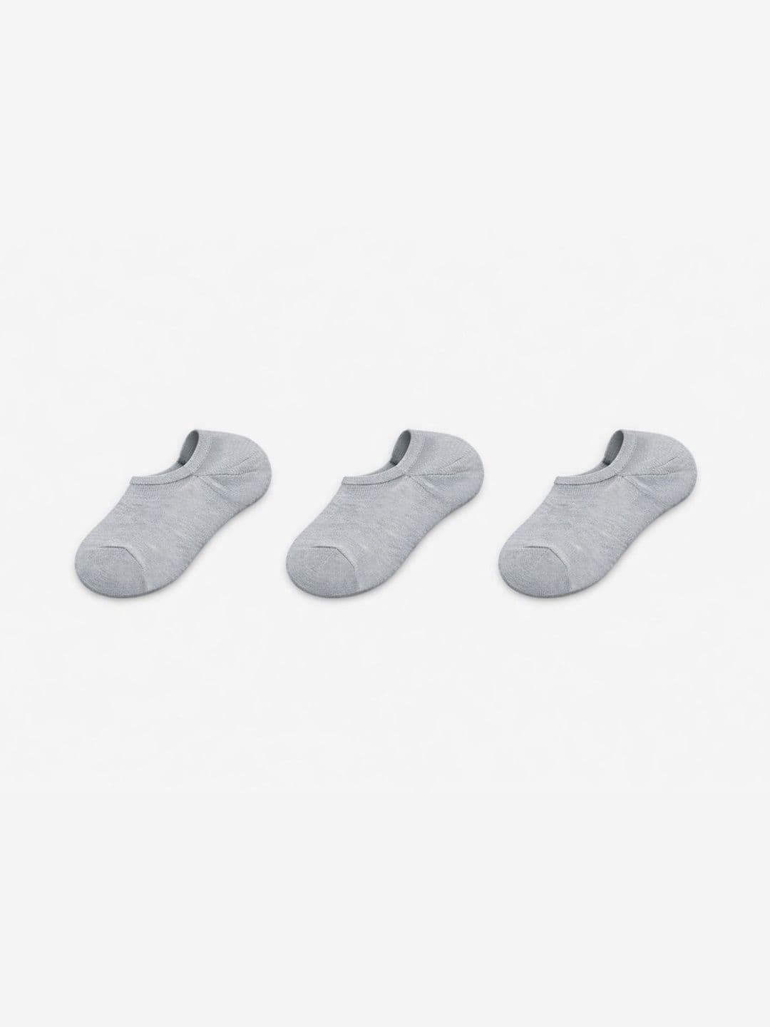 Blacktank Men Pack of 3 Cotton Shoe Liners Socks - view 1