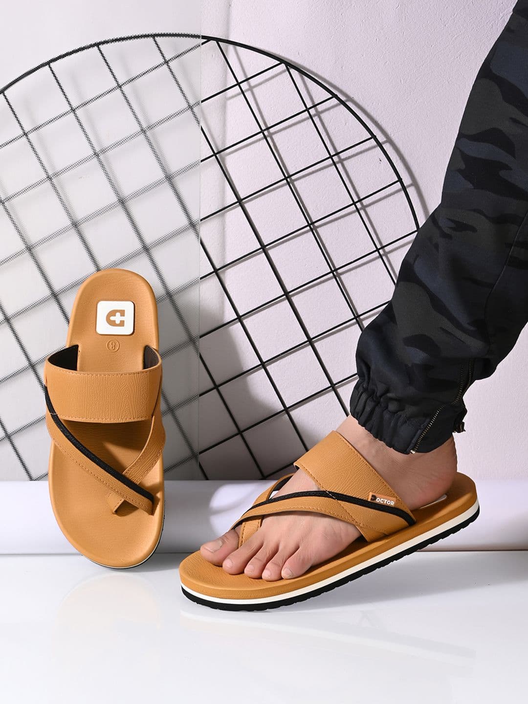 DOCTOR FEEL SOFT Men Thong Flip-Flops thumbnail 6