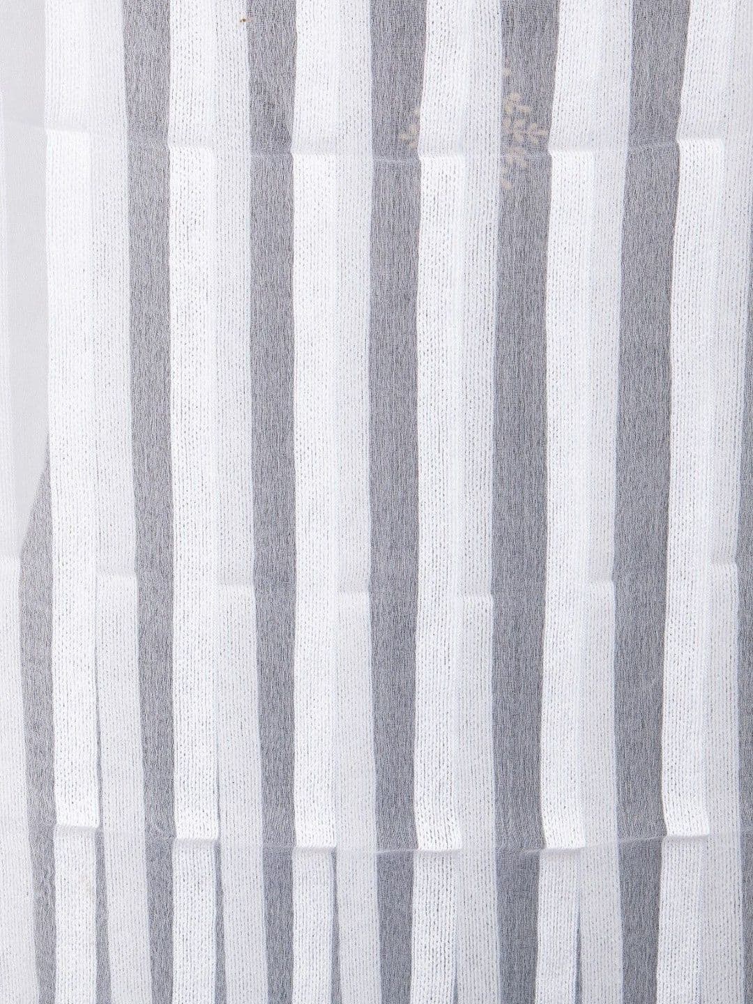 A R SILK Striped Dupatta thumbnail 3
