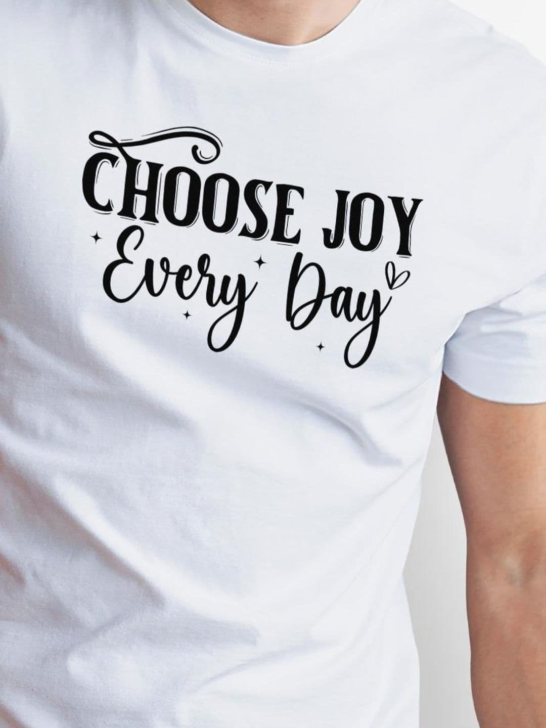 Seekbuylove Men Typography Printed Bio Finish T-shirt thumbnail 2