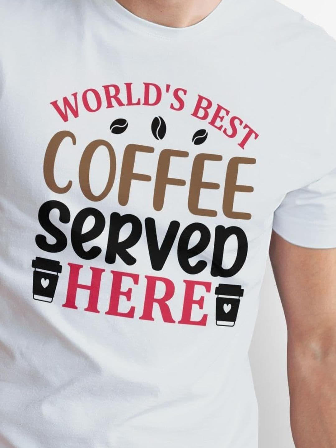 Seekbuylove Men Typography Printed Bio Finish T-shirt thumbnail 4
