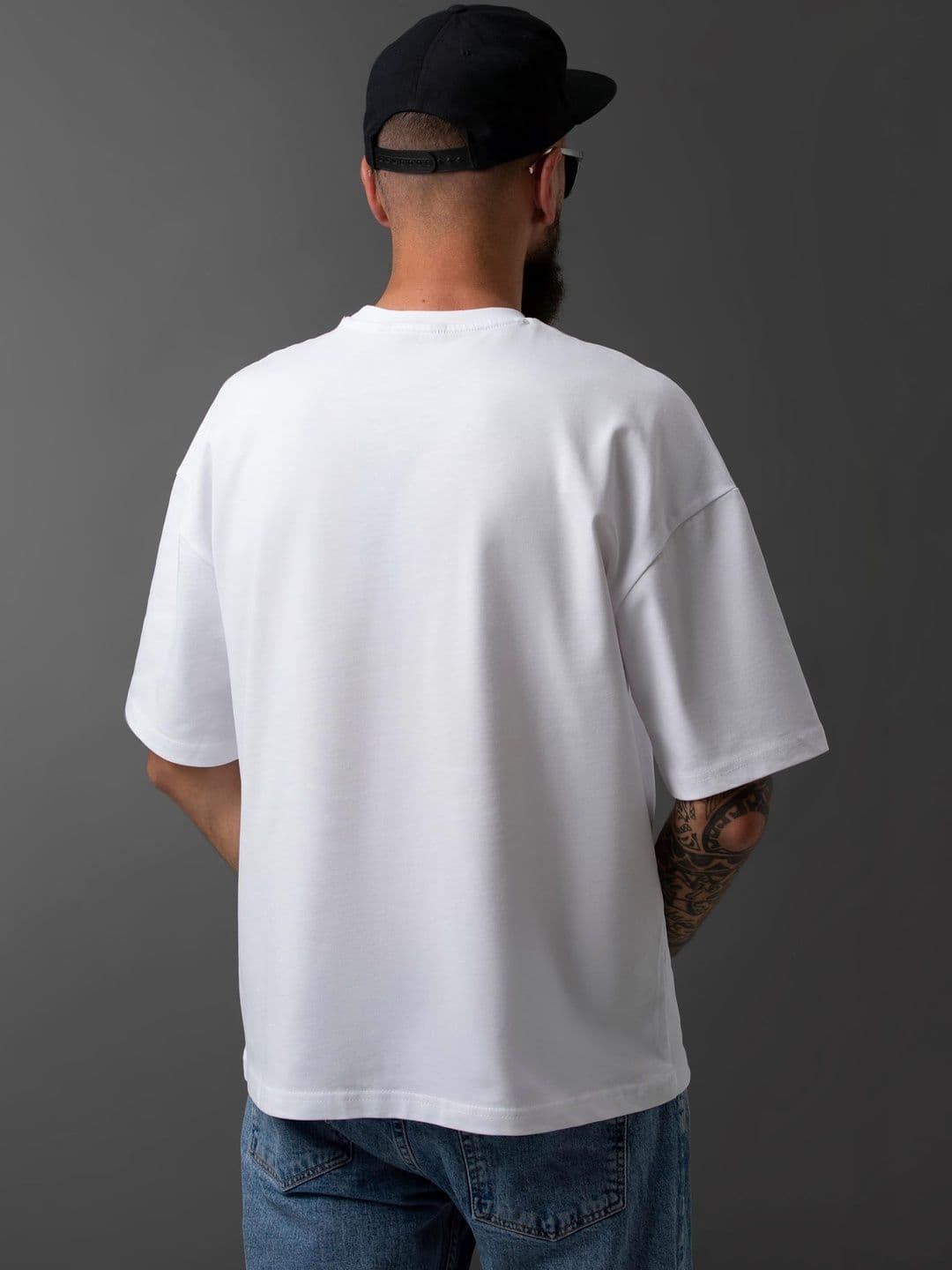 Seekbuylove Typography Printed Round Neck Bio Finish Cotton T-shirt thumbnail 3