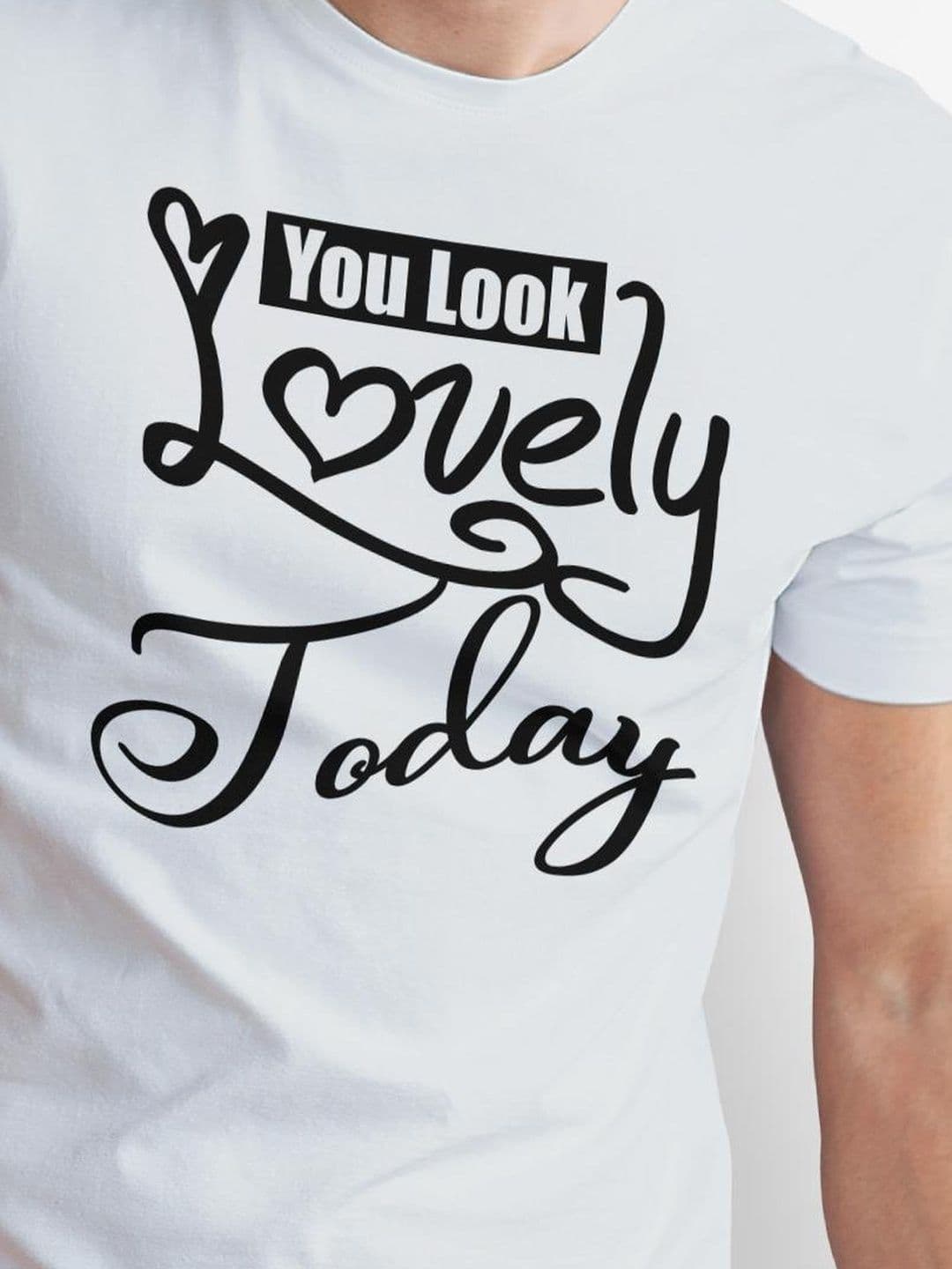 Seekbuylove Men Typography Printed Bio Finish T-shirt thumbnail 3