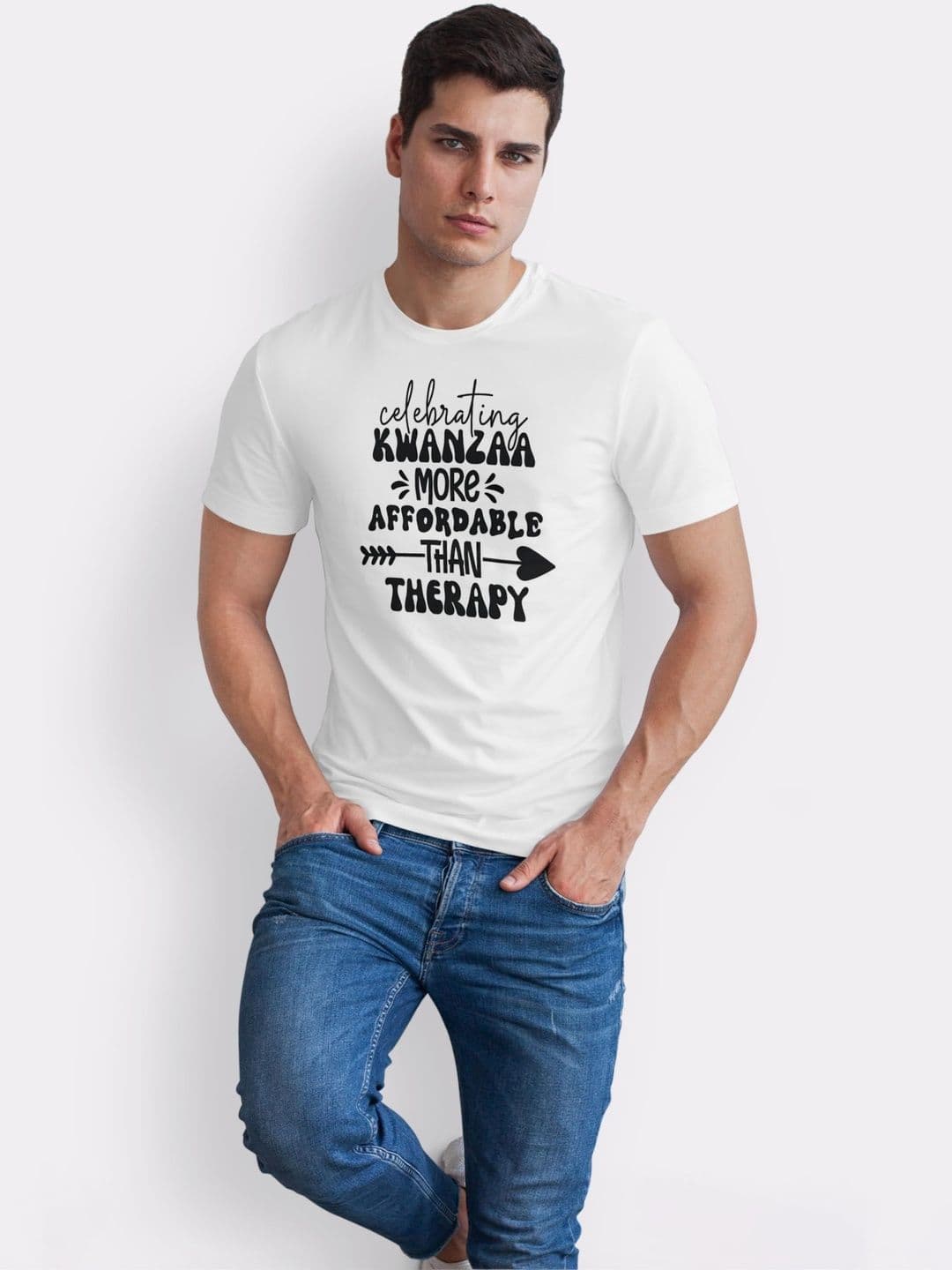 Seekbuylove Men Typography Printed Bio Finish T-shirt thumbnail 4