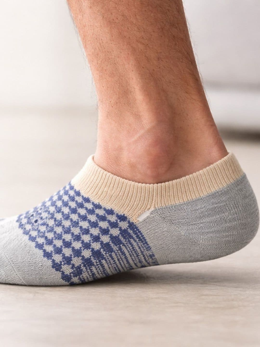 Blacktank Men Pack of 6 Cotton Patterned Shoe Liners Socks thumbnail 4