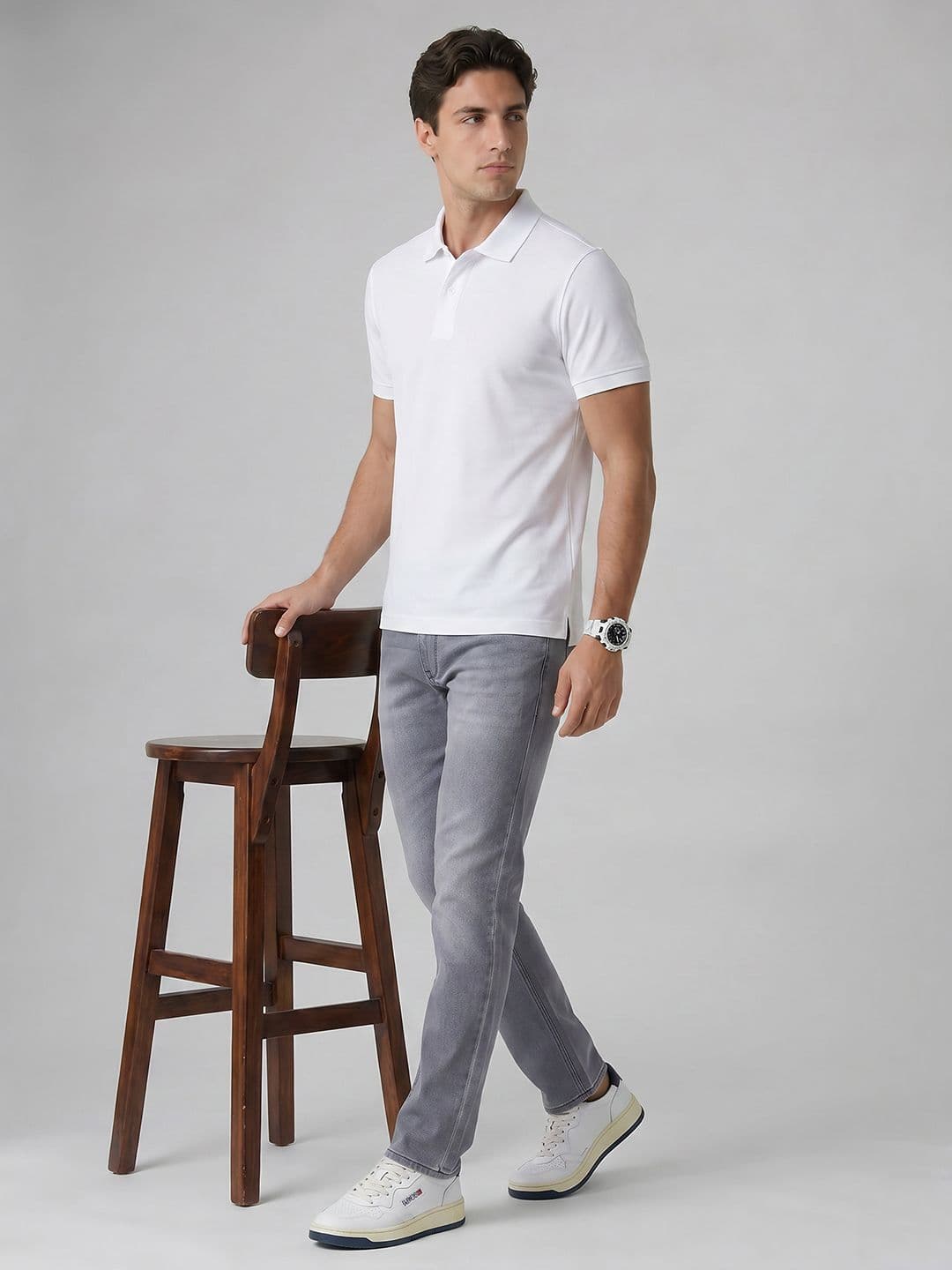 SPYKAR Men Regular Fit Stretchable Jeans thumbnail 4