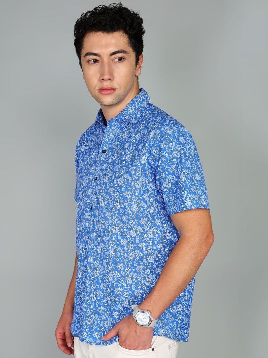 HERE&NOW Men Comfort Floral Printed Casual Shirt thumbnail 4