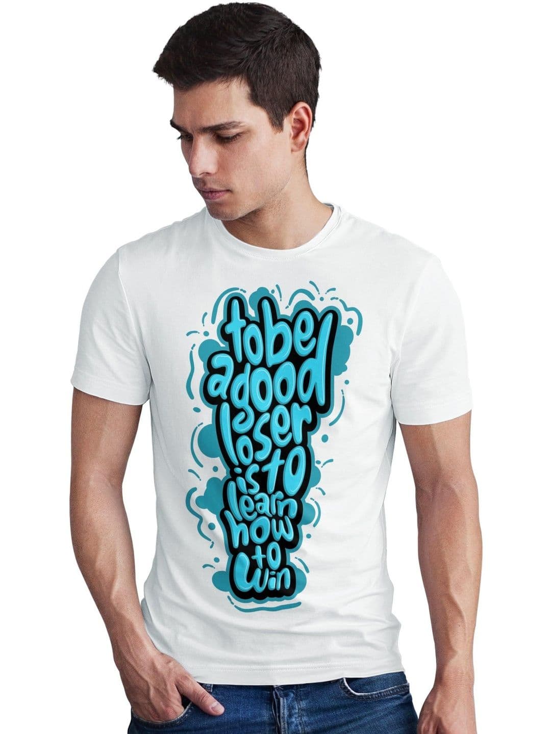 Seekbuylove Men Typography Printed Bio Finish T-shirt - view 1