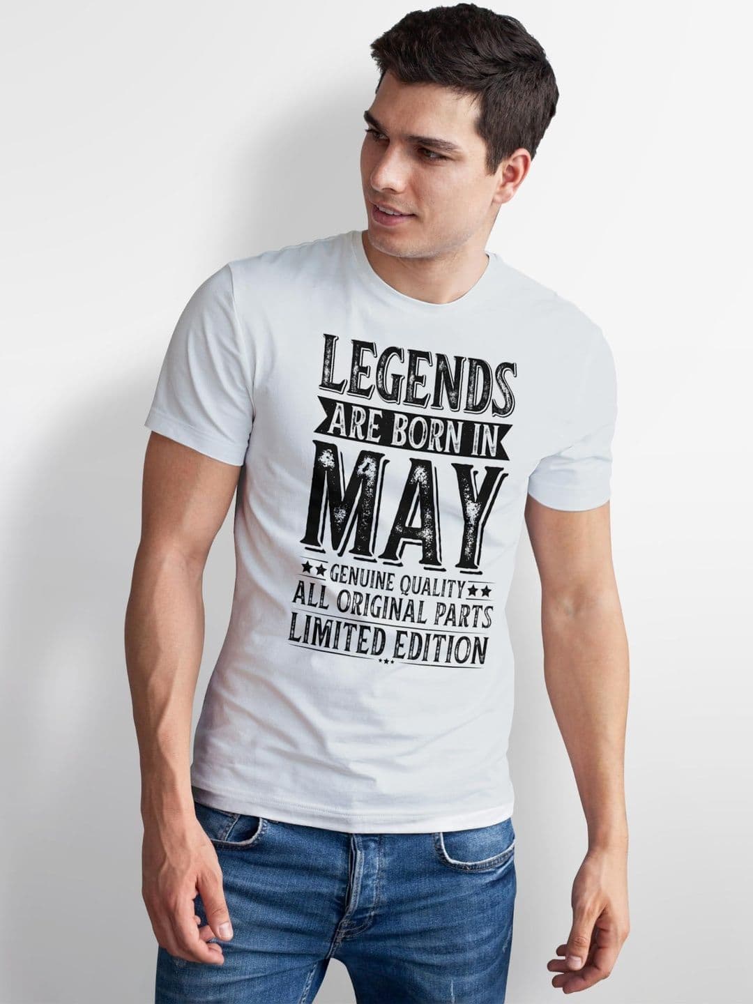 Seekbuylove Men Typography Printed Bio Finish T-shirt thumbnail 2