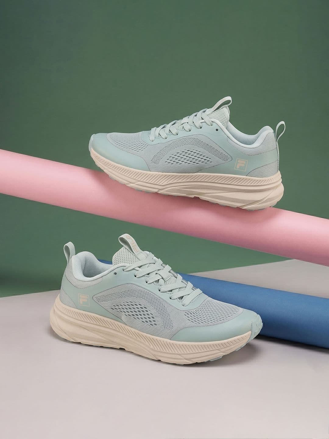 FILA ATOZZ Women Mesh Running Non-Marking Shoes - view 1