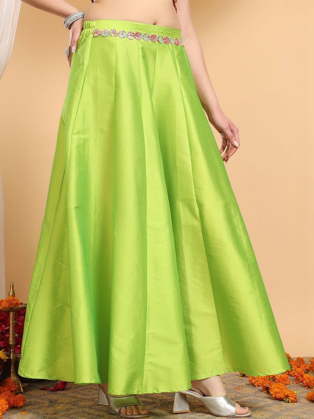 Frolic Rolic Women Maxi Flared Skirt thumbnail 4
