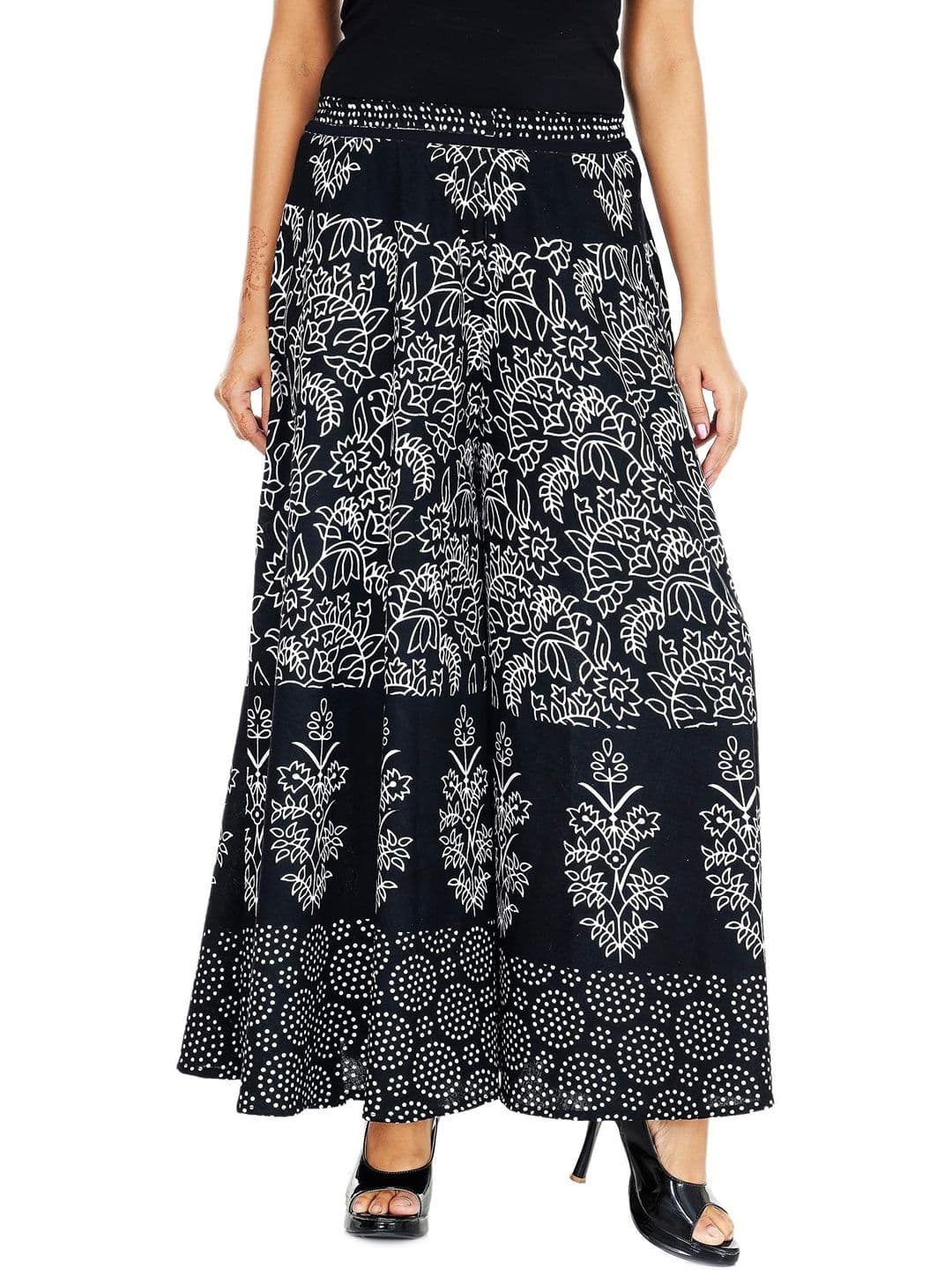 SAMJHI Women Ethnic Motifs Printed Ethnic Palazzos thumbnail 4