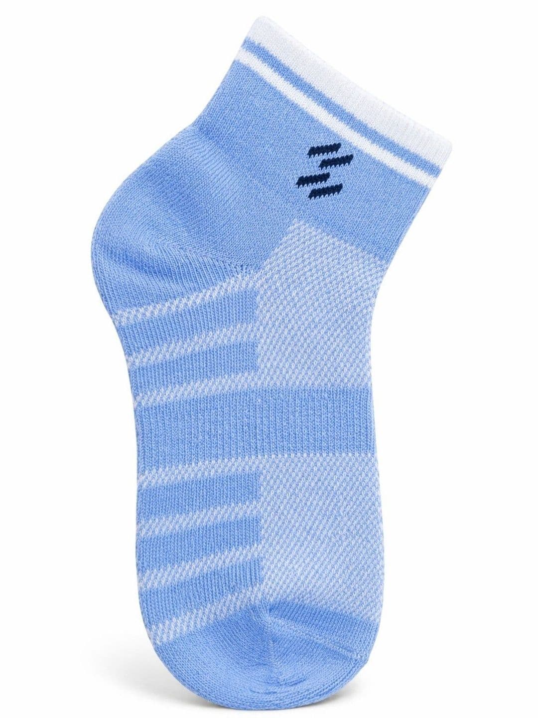 Sloxie Unisex Pack of 5 Cotton Assorted Patterned Ankle Length Socks thumbnail 4