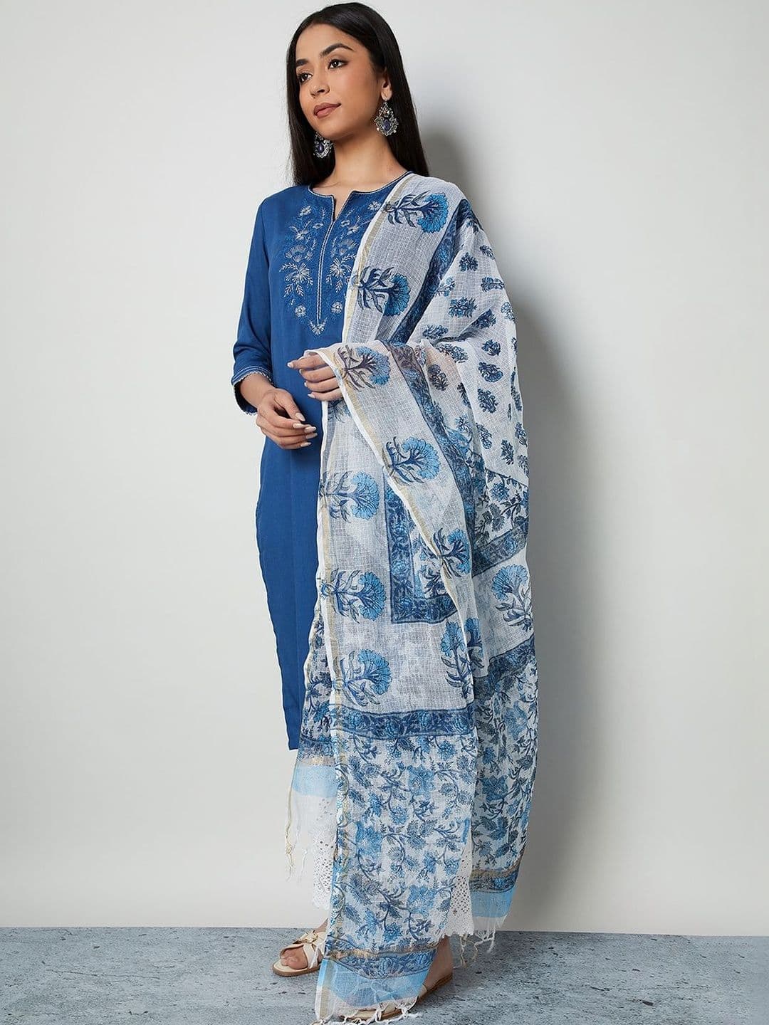 Melange by Lifestyle Printed Dupatta thumbnail 3