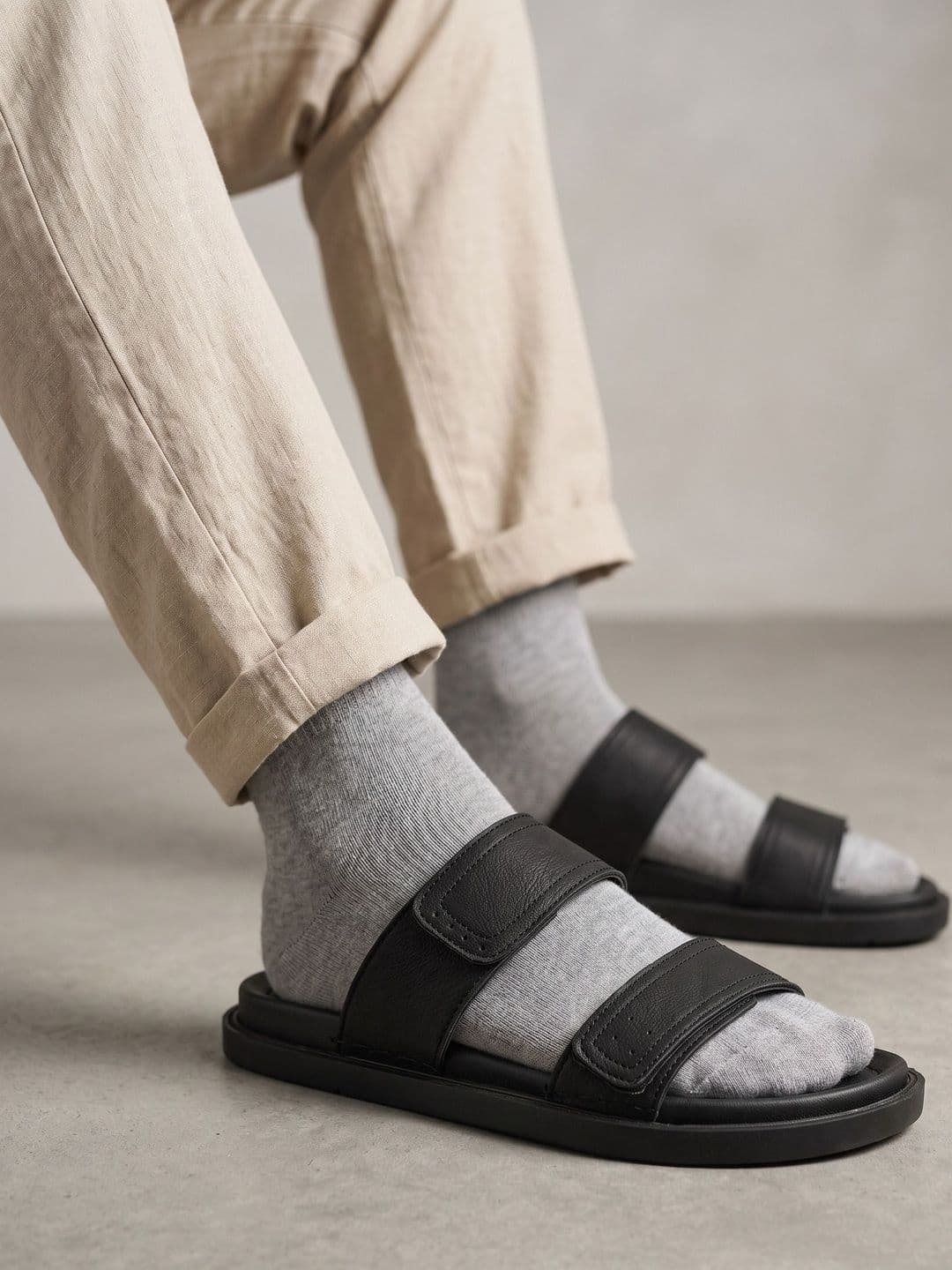 El Paso Men Comfort Sandals - view 1