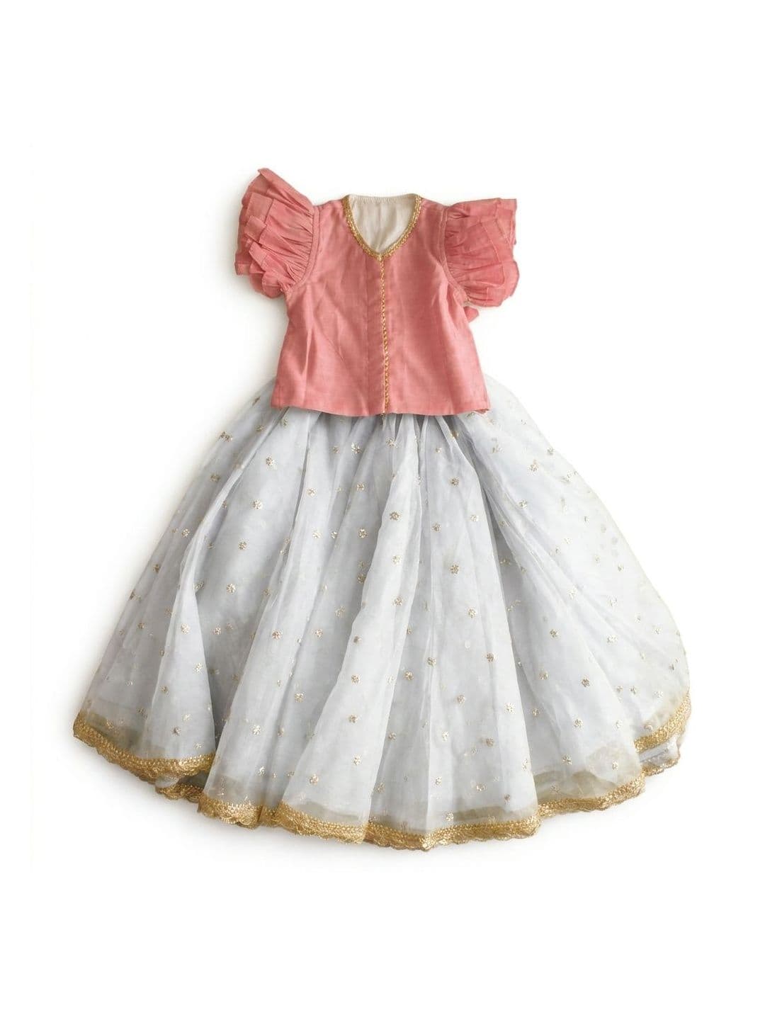 Boppity Boo Girls Ready to Wear Lehenga & thumbnail 2