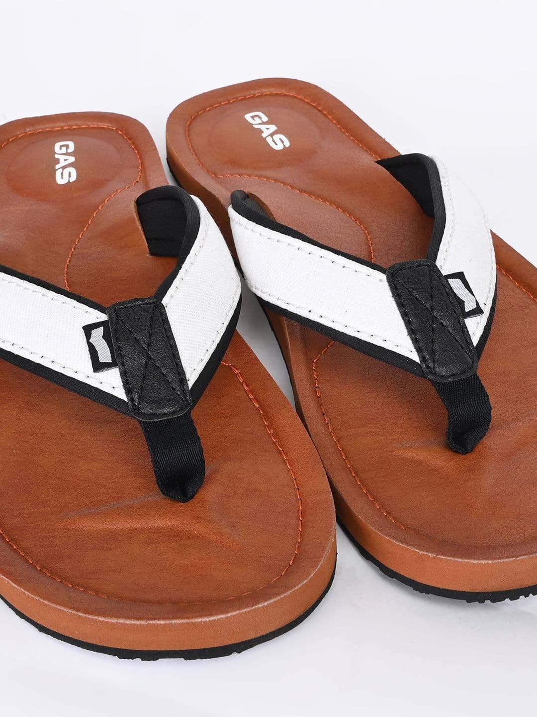 GAS Men Slate Breeze Orange Flipflops thumbnail 3