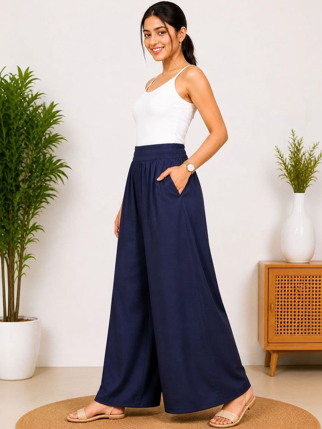 ZARISTAA Women Palazzos thumbnail 2